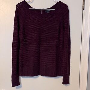 American Eagle Outfitters Women’s Deep Burgundy Sweater